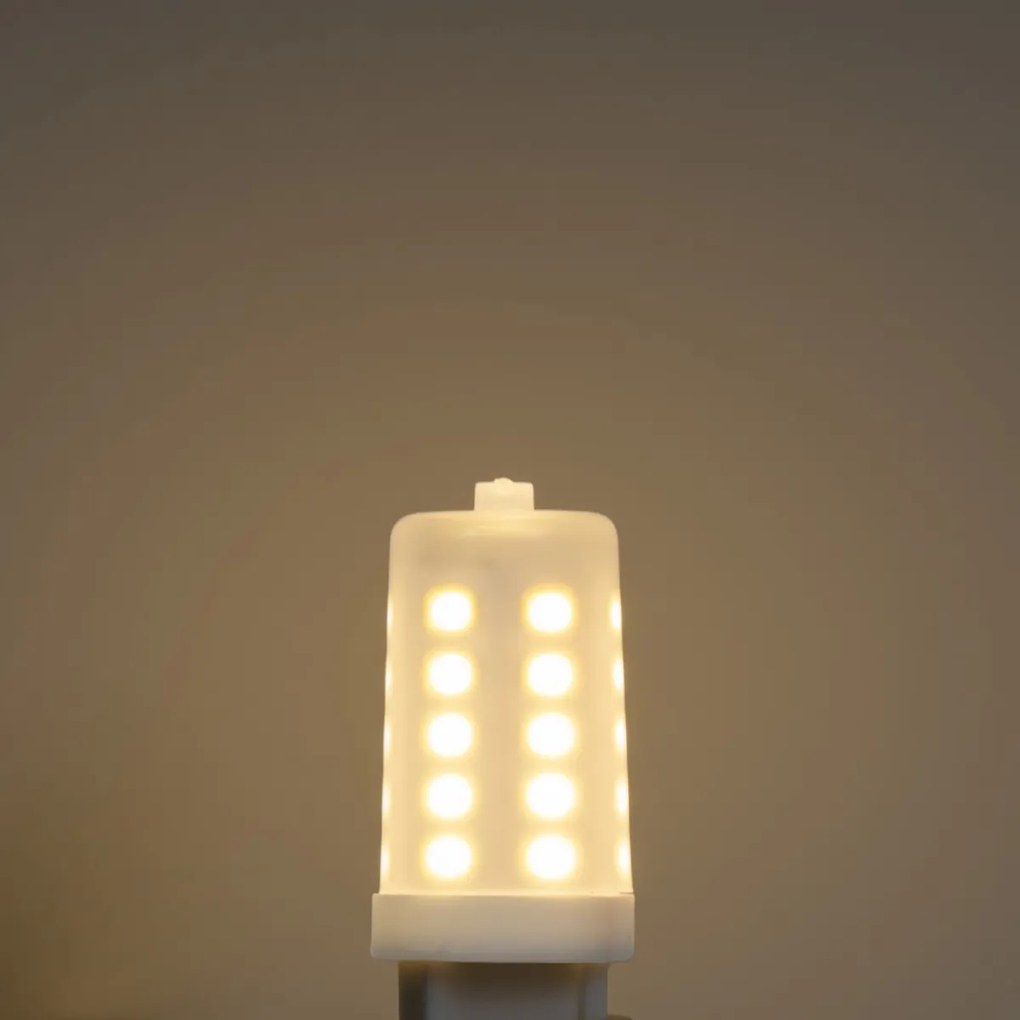 Conjunto de 5 lâmpadas LED G9 reguláveis 3W 280 lm 2700K