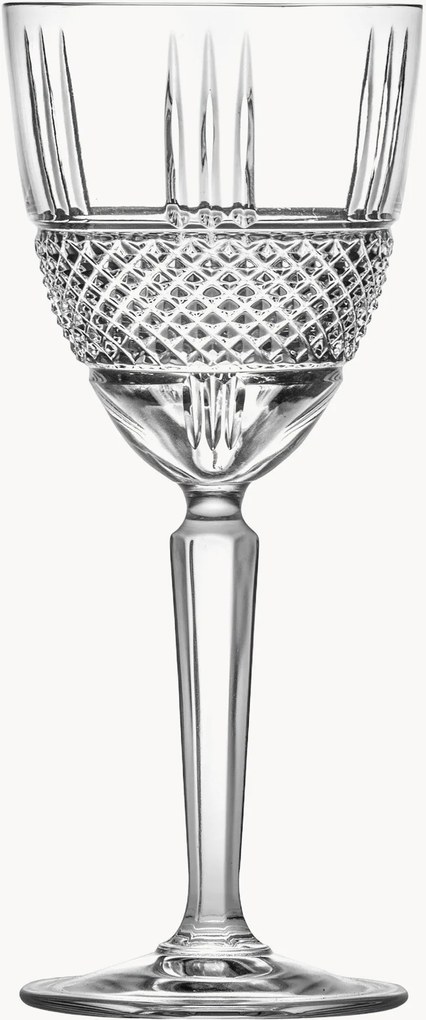 Copos de vinho branco em cristal Brillante, conjunto de 6