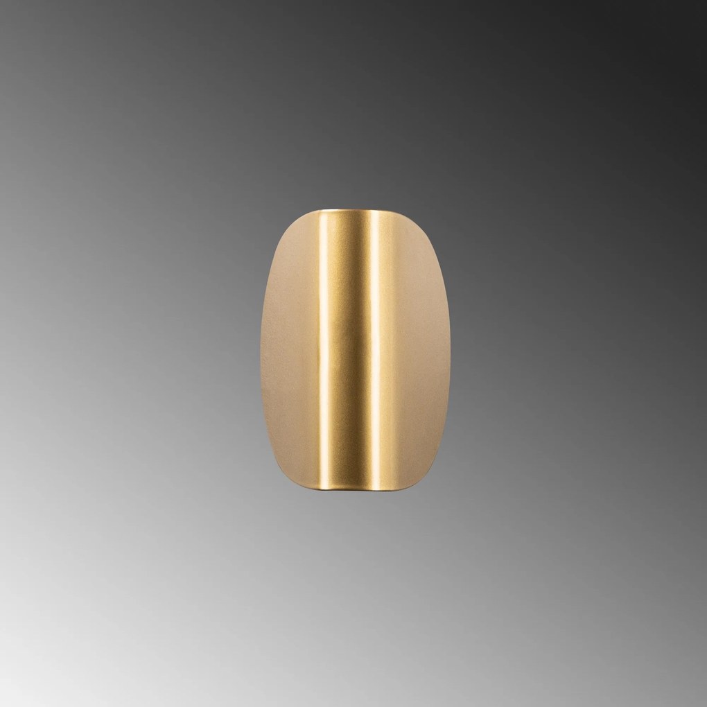 Lâmpada de Parede Heybe – Dourada – 17cm x 12cm x 13cm