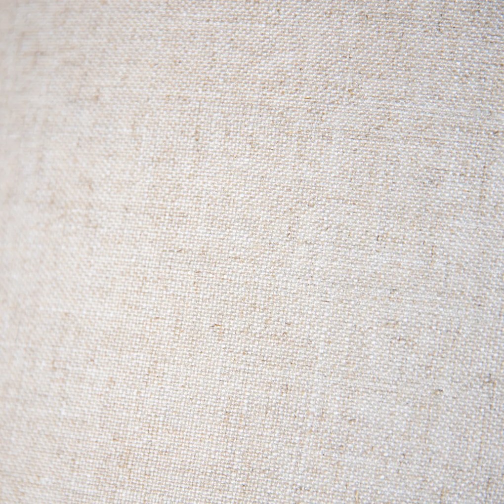 Candeeiro de pé em aço com abajur cinza claro 50cm - Editor