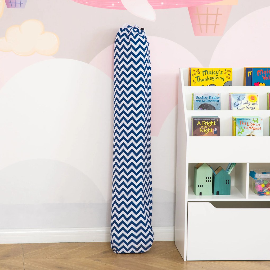 Tenda Tipi para Crianças acima de 3 Anos Tenda Infantil de Madeira Portátil com Janela Almofada e Bolsa de Transporte para Interiores e Exteriores 120
