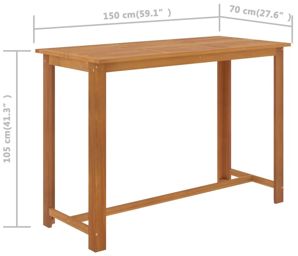 7 pcs conjunto de bar para jardim com almofadões cinzento