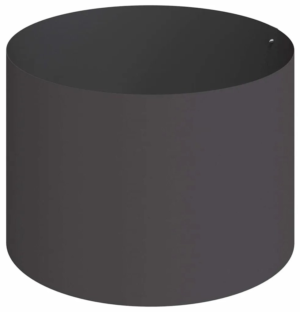 Vaso de Metal Aço/preto Aço Grande Modular Vaso de Metal