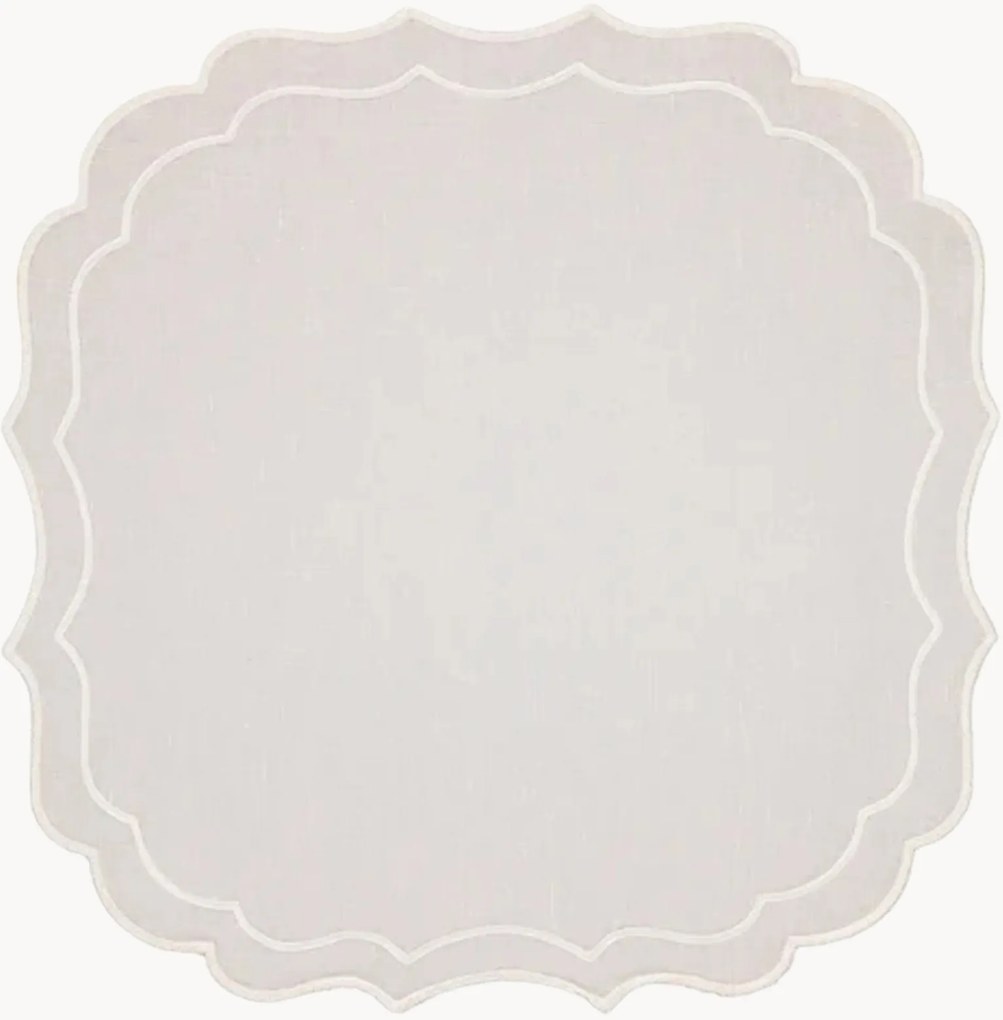 Individual de mesa com bordado Greta