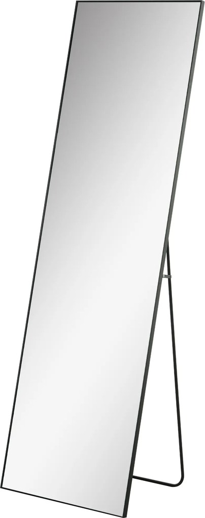 HOMCOM Grande espelho de pé, espelho de parede, espelho de corpo inteiro, 161,5 cm, Prateado | Aosom Portugal