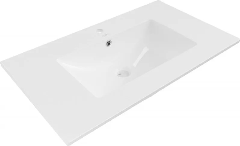 Mexen Atena lavatório embutido na bancada 80 x 46 cm, branco - 25018000