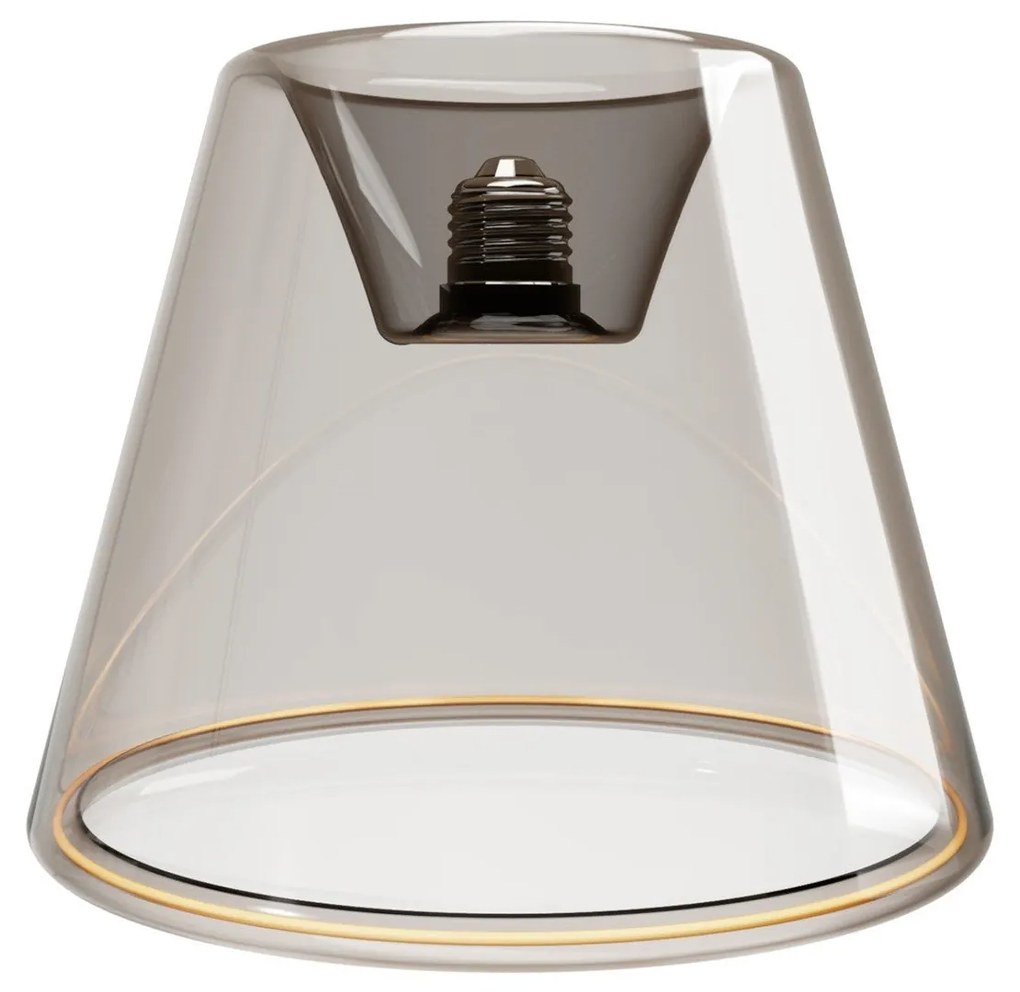 Lâmpada LED Smoky Linha Fantasma Cone Embutido 6W 400Lm E27 1900K Regulável - G11