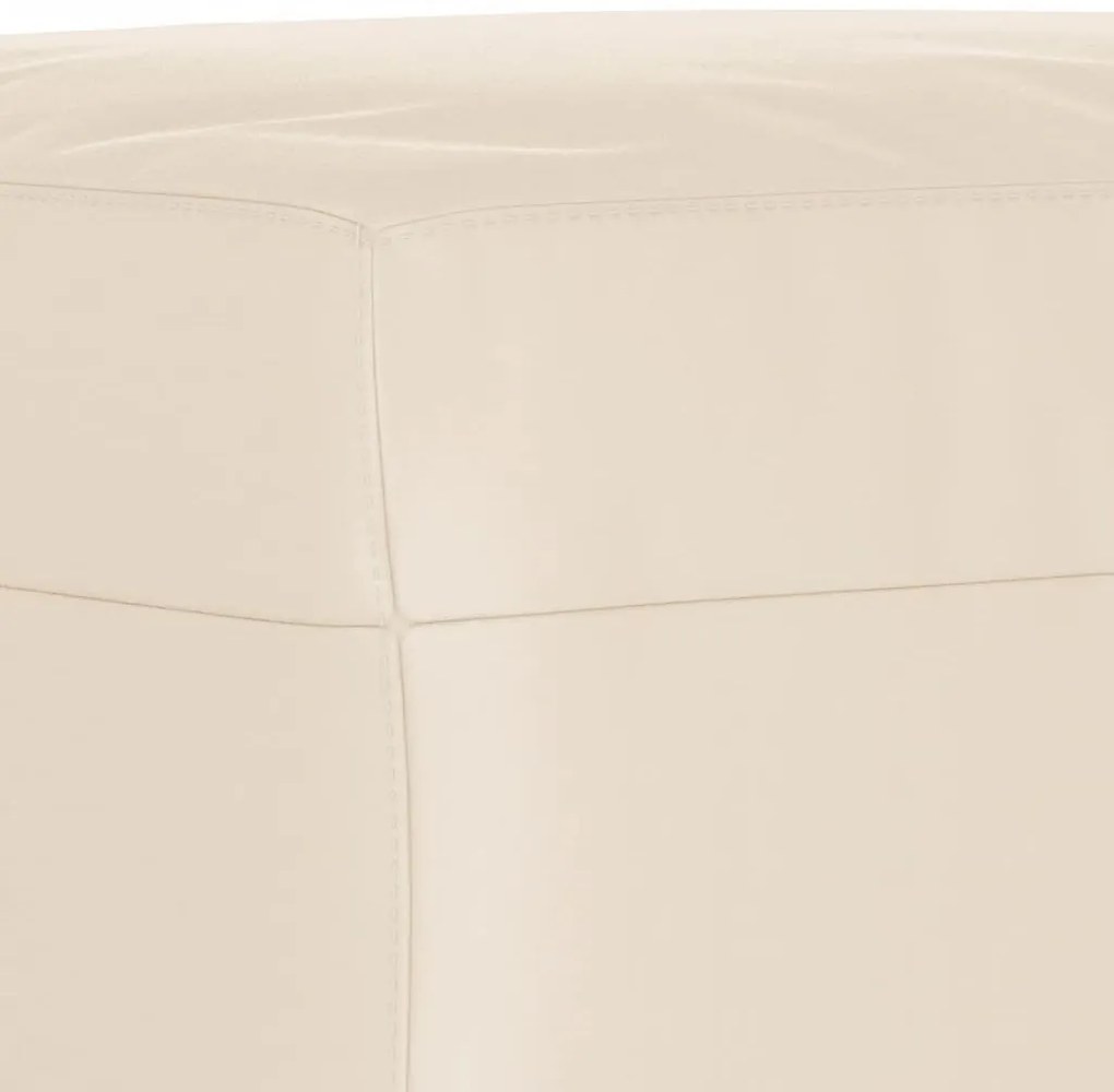 4 pcs conjunto sofás c/ almofadas tecido de microfibra bege