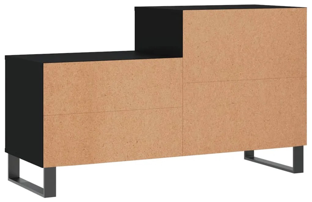 Sapateira 102x36x60 cm derivados de madeira preto