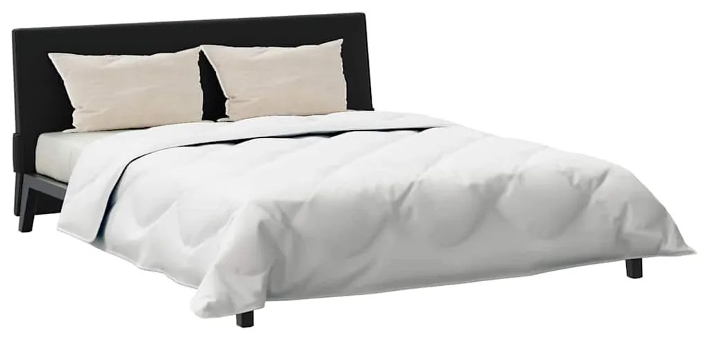 Edredão com travesseiro 3 pcs Branco 200 x 200 cm Microfibra