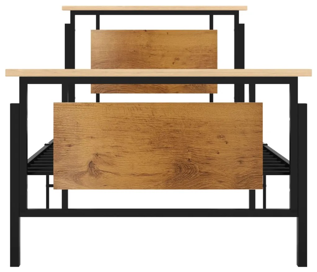 Estrutura de cama 90x200 cm metal