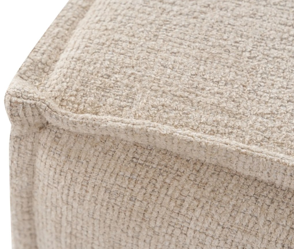 Sofá de Canto Puzzle – Bege – 167 cm x 343 cm x 262 cm