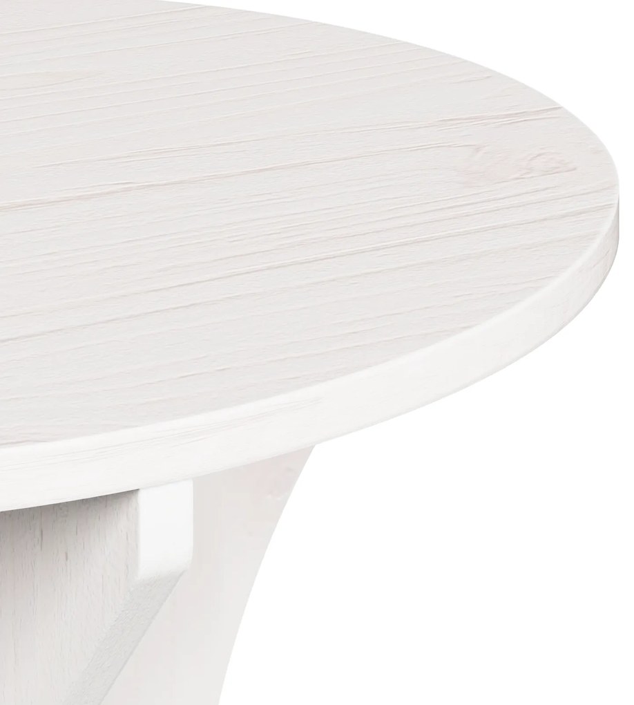 Conjunto de Mesas de Café 2 pcs Branco 46 x 46 x 47 cm