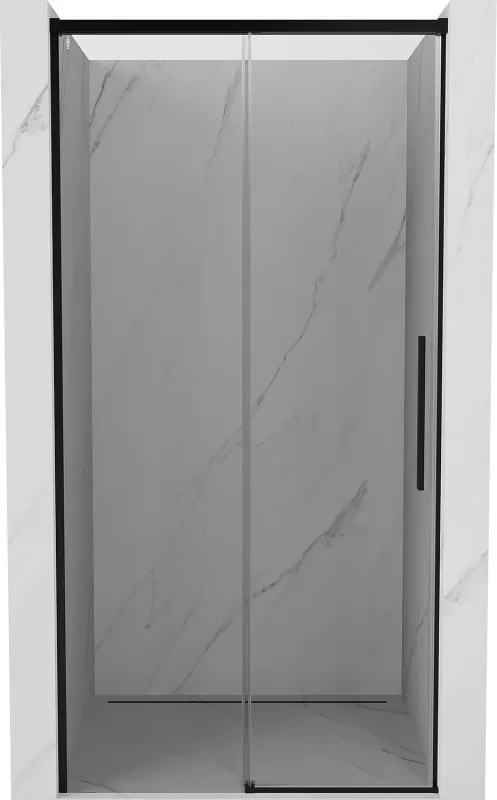 Mexen Rox portas de duche de correr 130 cm, transparentes, pretas - 8C2-130-000-70-00