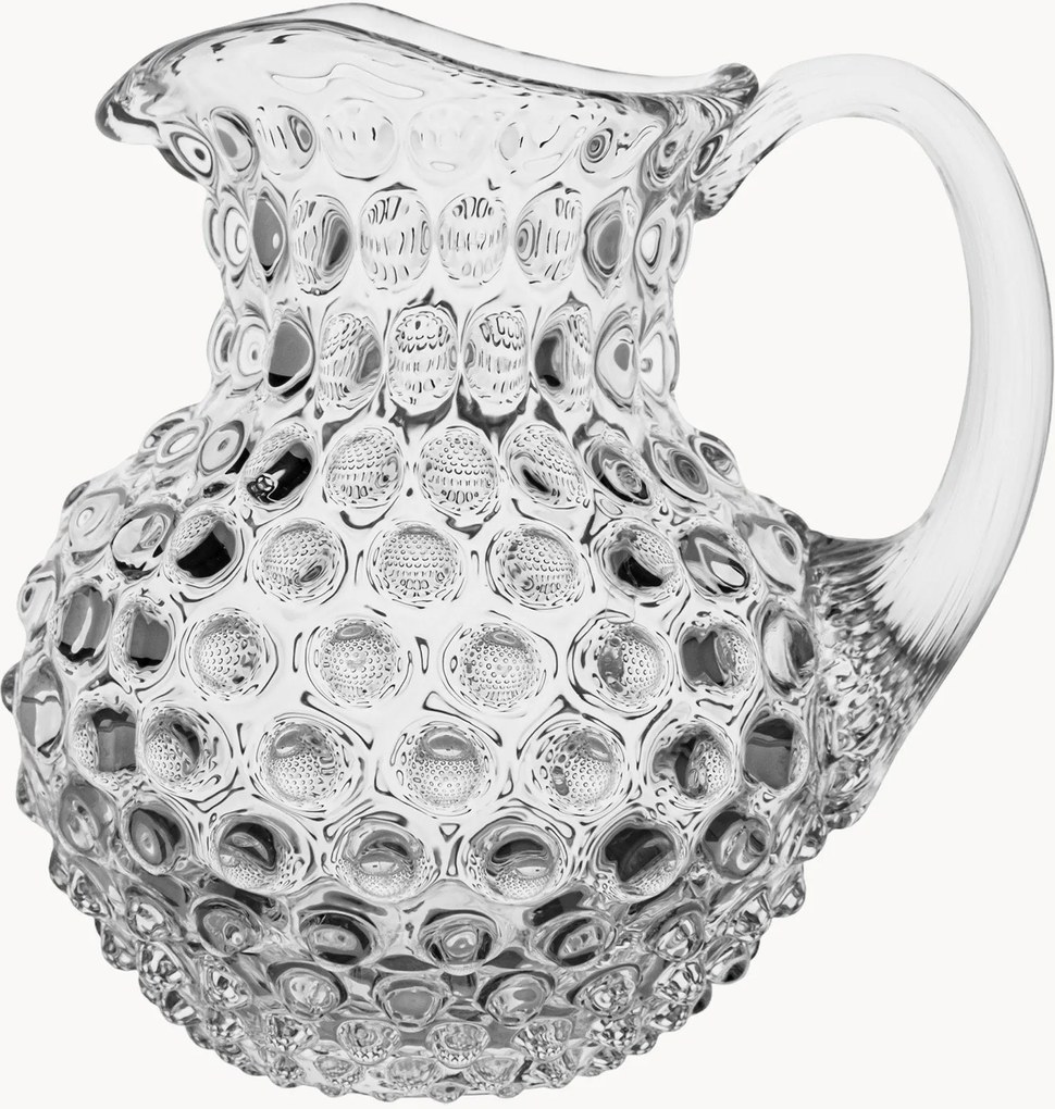 Jarro artesanal Opaline Paris Hobnail