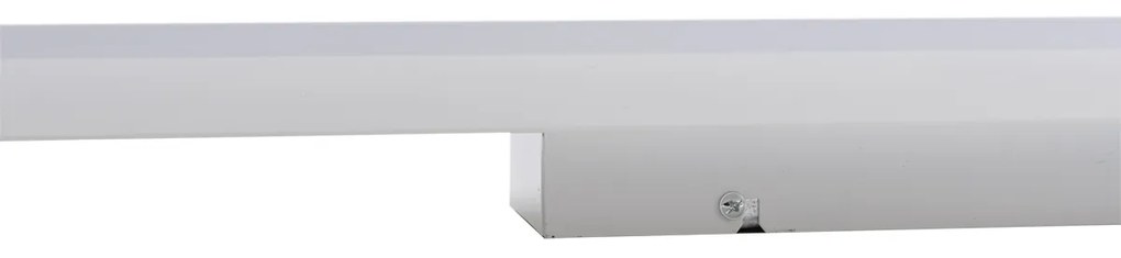 Painel LED moderno branco 100 cm com LED Dim to Warm RGB - Gees Moderno