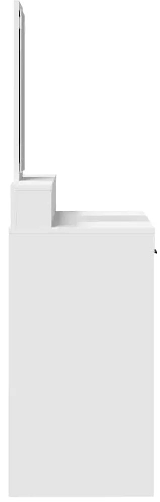 Tocador com Gavetas Branco 100x41x140 cm