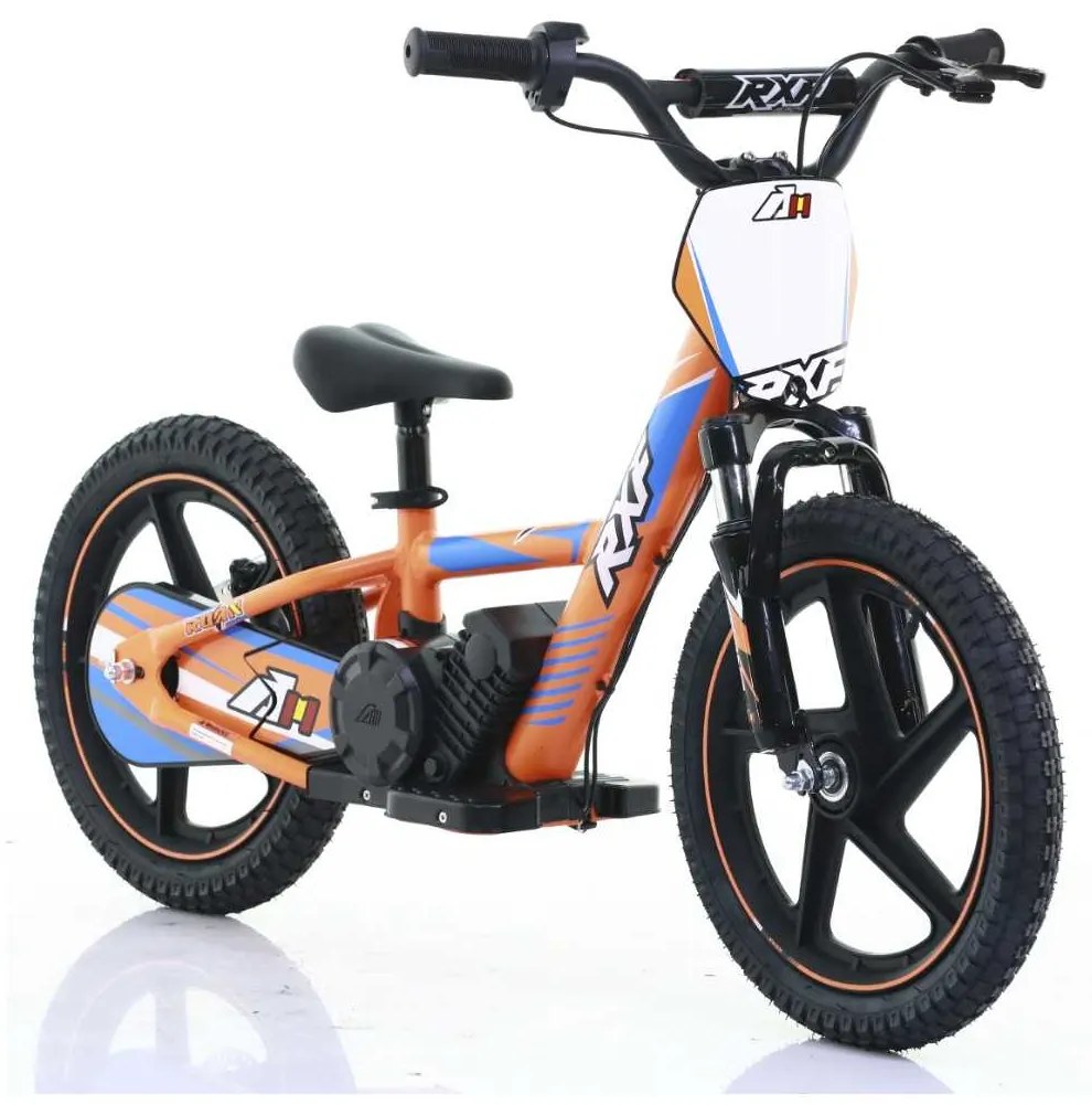 Bicicleta elétrica infantil 250W 16” pro Roan RXF Sedna Laranja