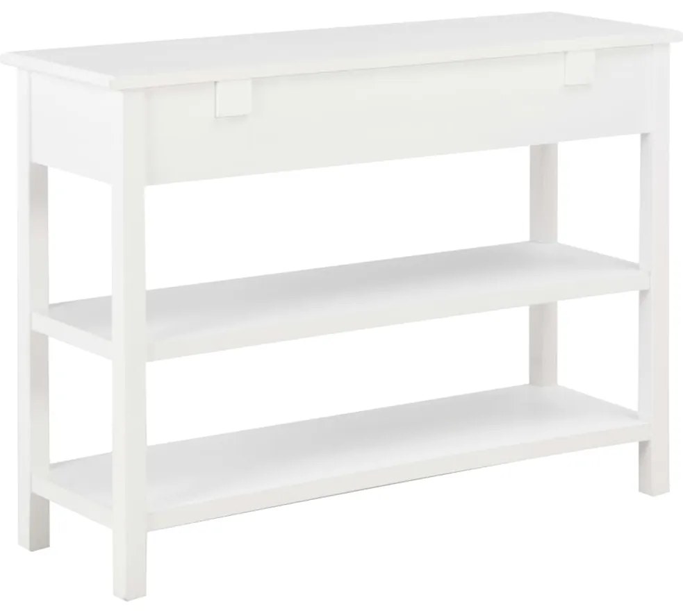 Aparador 110x35x80 cm MDF branco