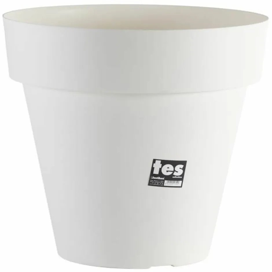 Vaso Plastiken 48 cm Branco