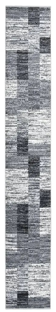 vidaXL Passadeira 60x400 cm polipropileno cinzento