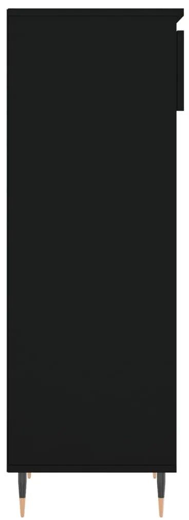 Sapateira 40x36x105 cm derivados de madeira preto