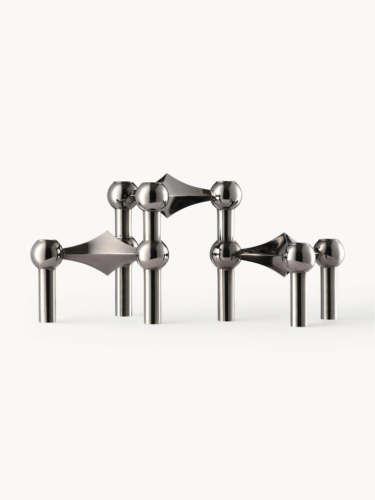 Castiçais Stoff Nagel, conjunto de 3