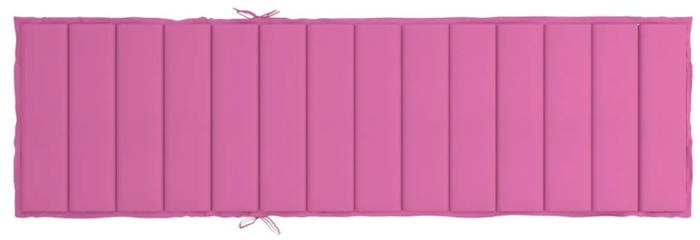 Almofadão p/ espreguiçadeira tecido oxford rosa