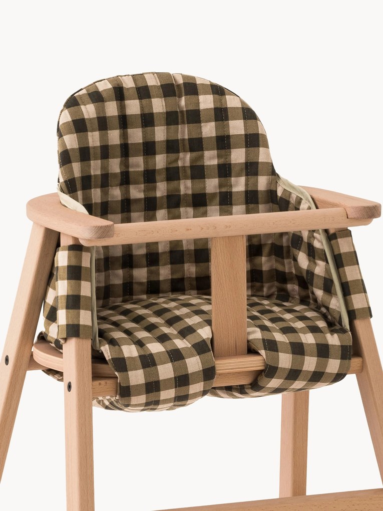 Almofada para cadeira alta em algodão orgânico Growing Green