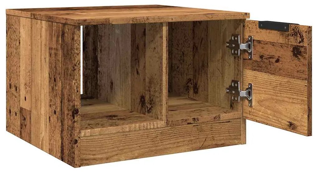 Mesa de centro 50x50x36 cm derivados de madeira madeira velha
