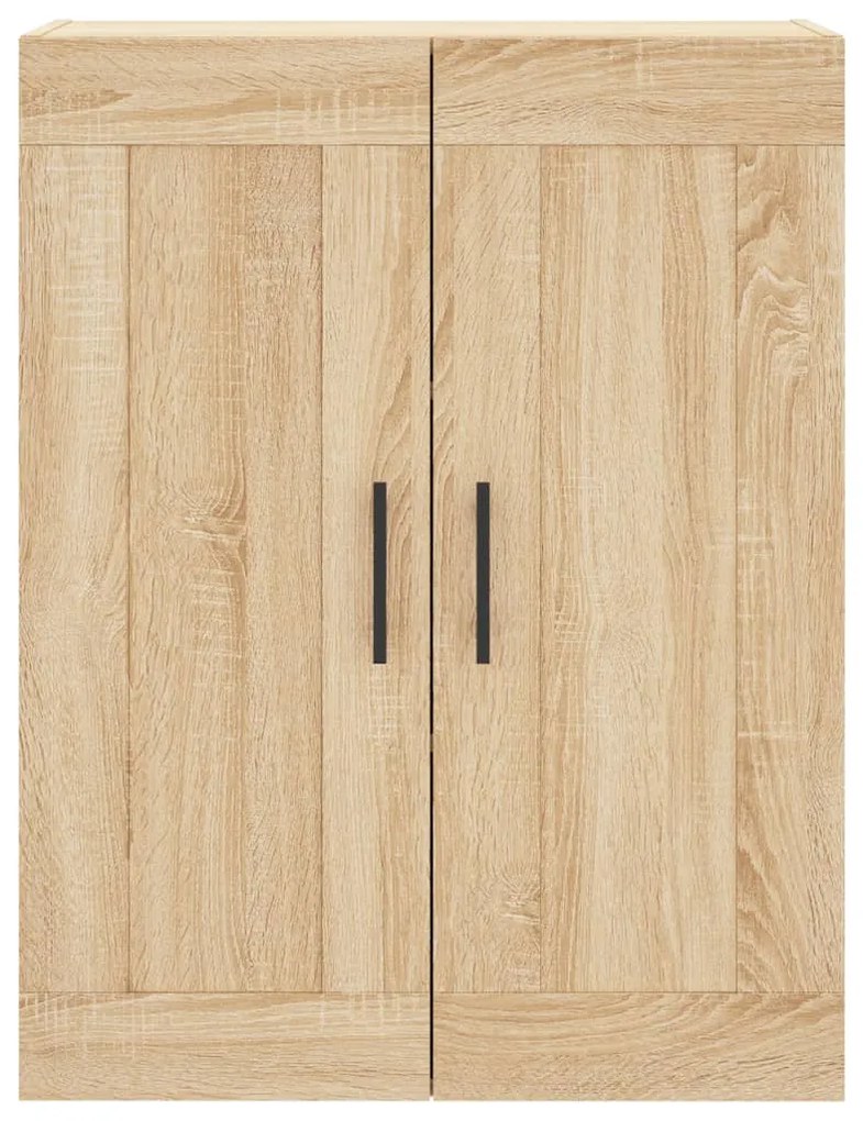 Armário alto 69,5x34x180 cm derivados de madeira cor sonoma