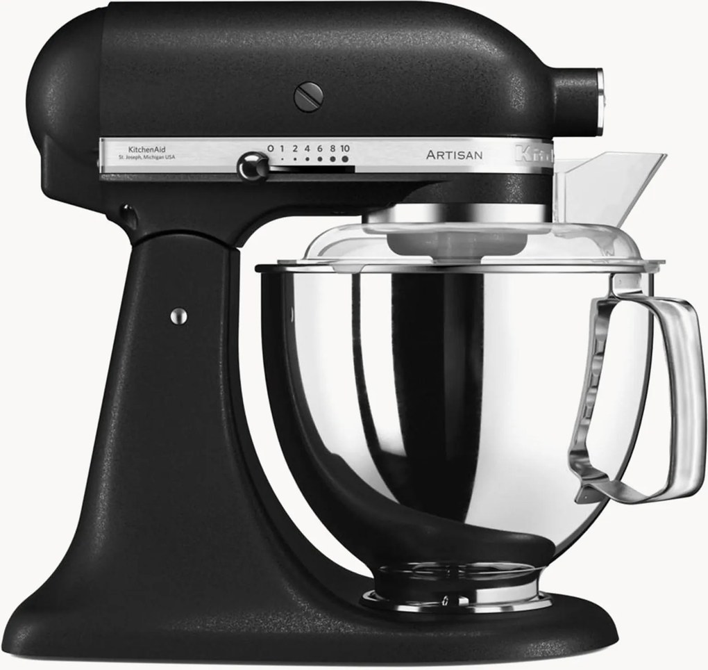 Batedeira com cabeça inclinável Artisan, 4,8 L, conjunto de 8