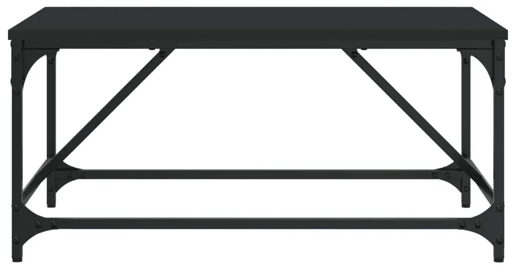 Mesa de centro 75x50x35 cm derivados de madeira preto