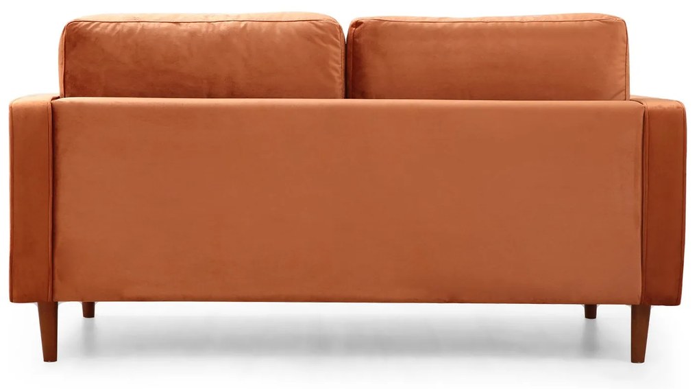 Sofá de 2 Lugares Rome – Laranja – 175 cm x 90 cm x 70 cm