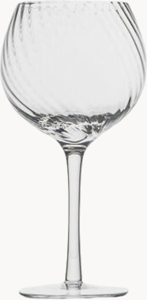 Copos de vinho artesanais Opacity, conjunto de 4