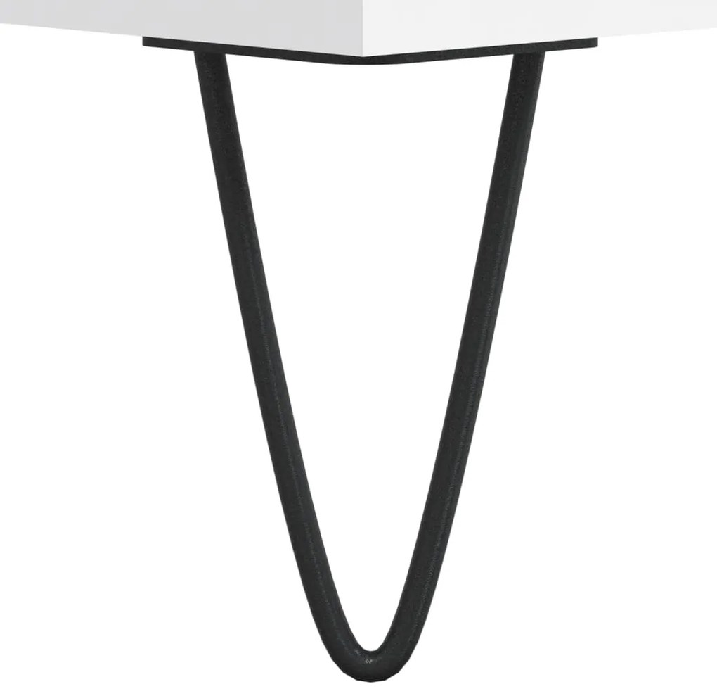 Mesa de centro 90x50x36,5 cm derivados de madeira branco
