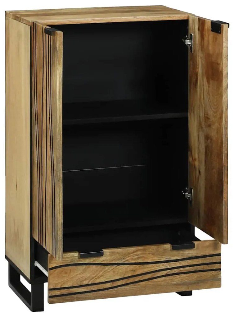 Highboard 60x33.5x100 cm Madeira Sólida de Manga
