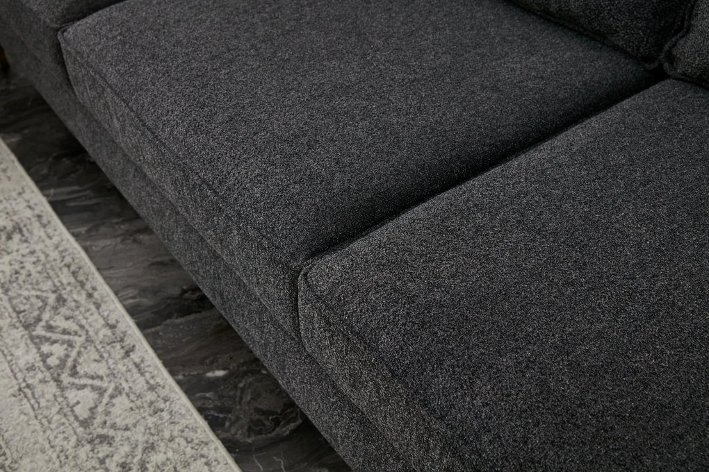 ****  
Sofá de 3 Lugares Berlin – Antracite – 220x83x91 cm

**