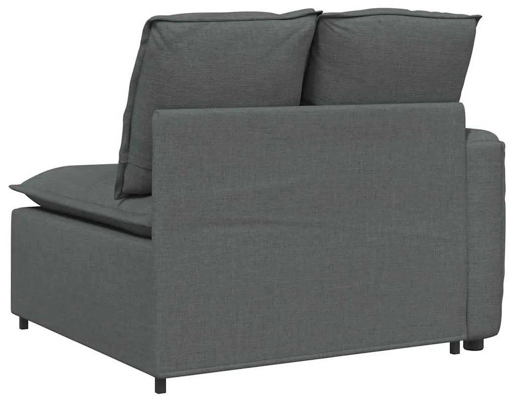 Módulo de sofá modular com braço e almofadões 100 cm