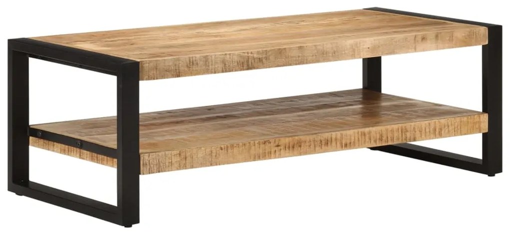 Mesa de centro 120x55x40 cm madeira de mangueira maciça