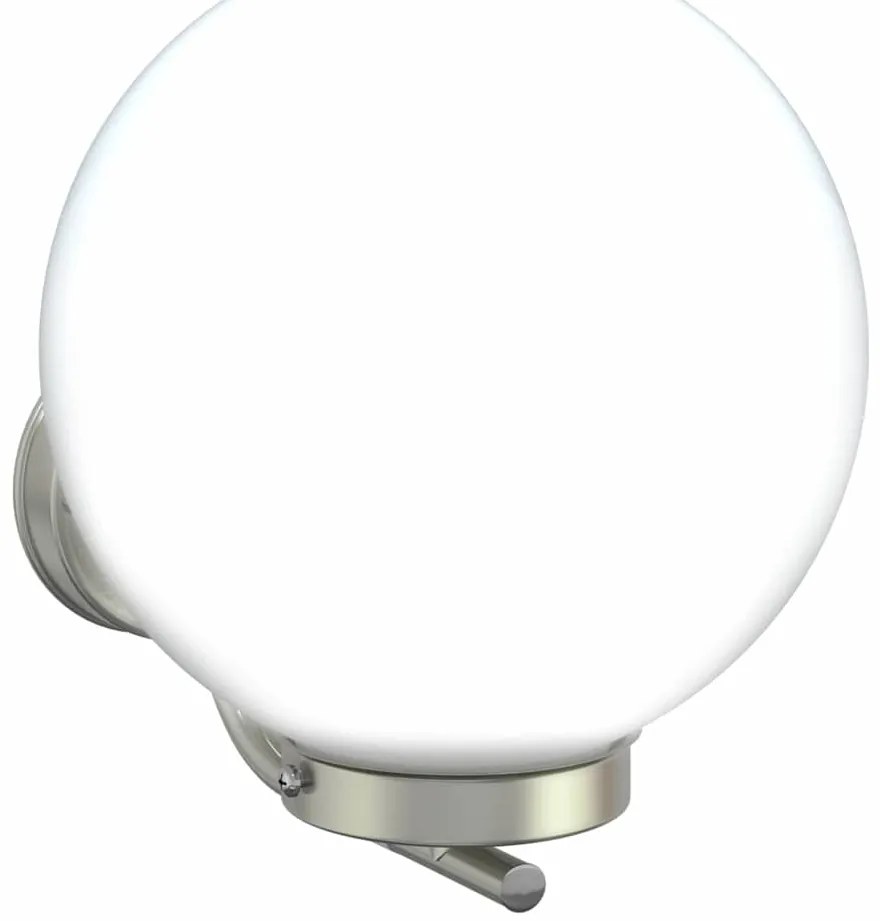 Luz de Parede Externa vidaXL 2 pcs Aço Inoxidável Prata IP44