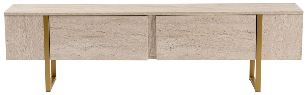 Móvel TV Serenity – Travertine Gold – 180 x 50 x 29,5 cm