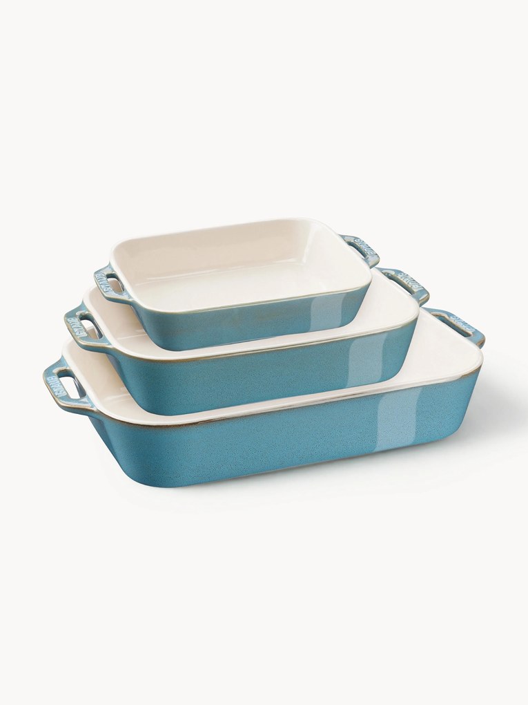 Assadeira Ceramic, conjunto de 3