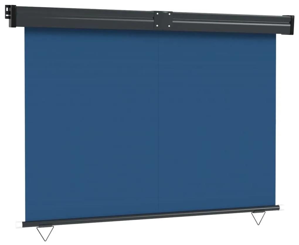 Toldo lateral para varanda 140x250 cm azul