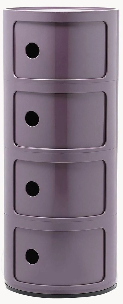 Armário de design Componibili, 4 elementos, Alt 77 cm