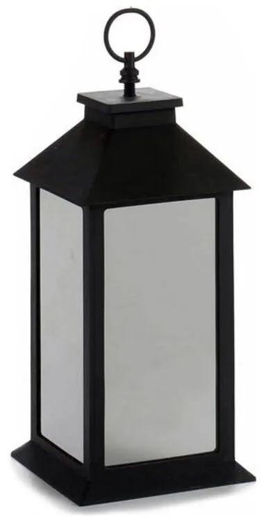 Lanterna LED Preto Plástico Espelho 10 (14 x 30 x 14 cm)