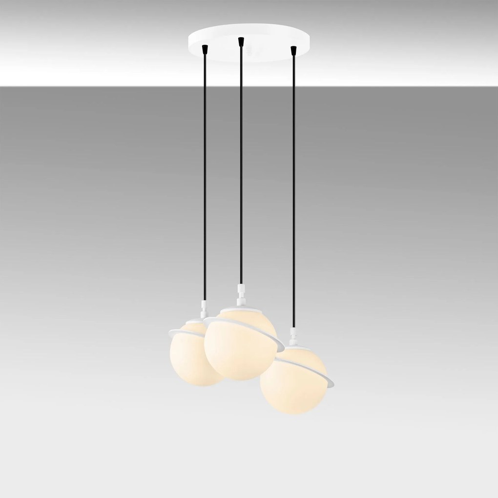 Candeeiro de Teto Hug – Branco – 36 cm x 167 cm