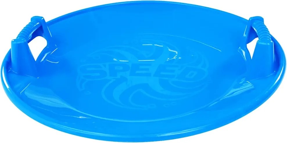 vidaXL Trenó redondo 66,5 cm PP azul