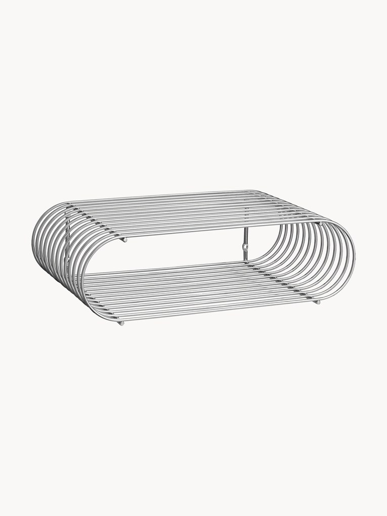 Estante de parede em metal Curva, L 40 cm