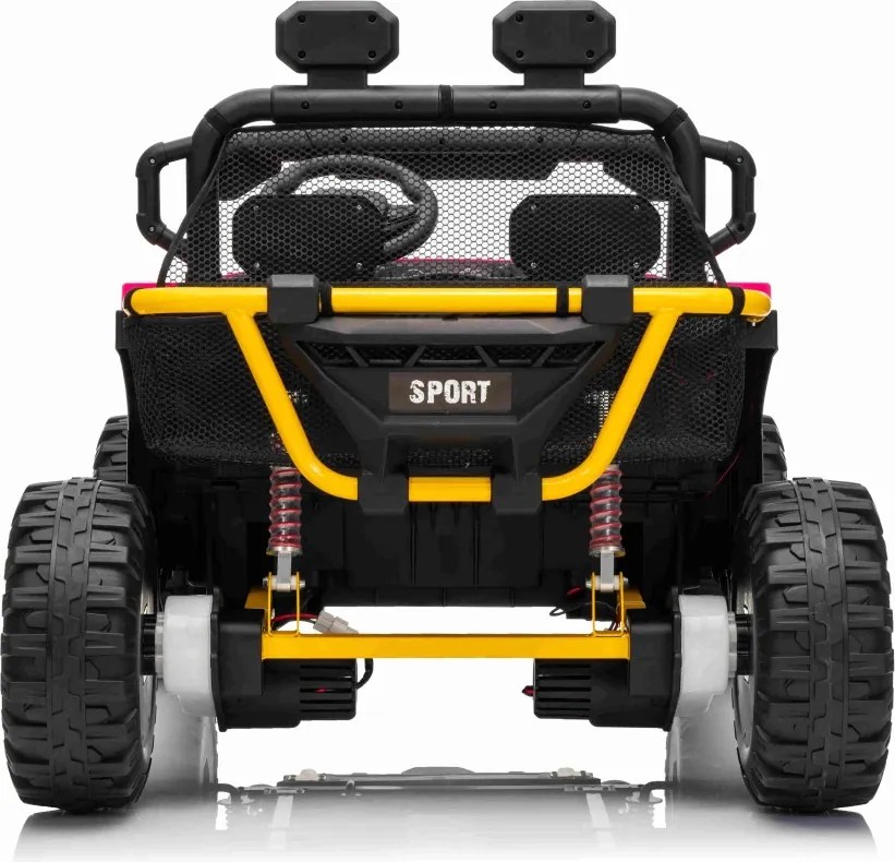 Carro elétrico para Crianças 24V Buggy UTV SPEED Rodas de espuma EVA Rosa
